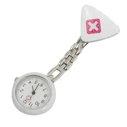 Белая брошь арабские цифры часы для медсестры для женщин