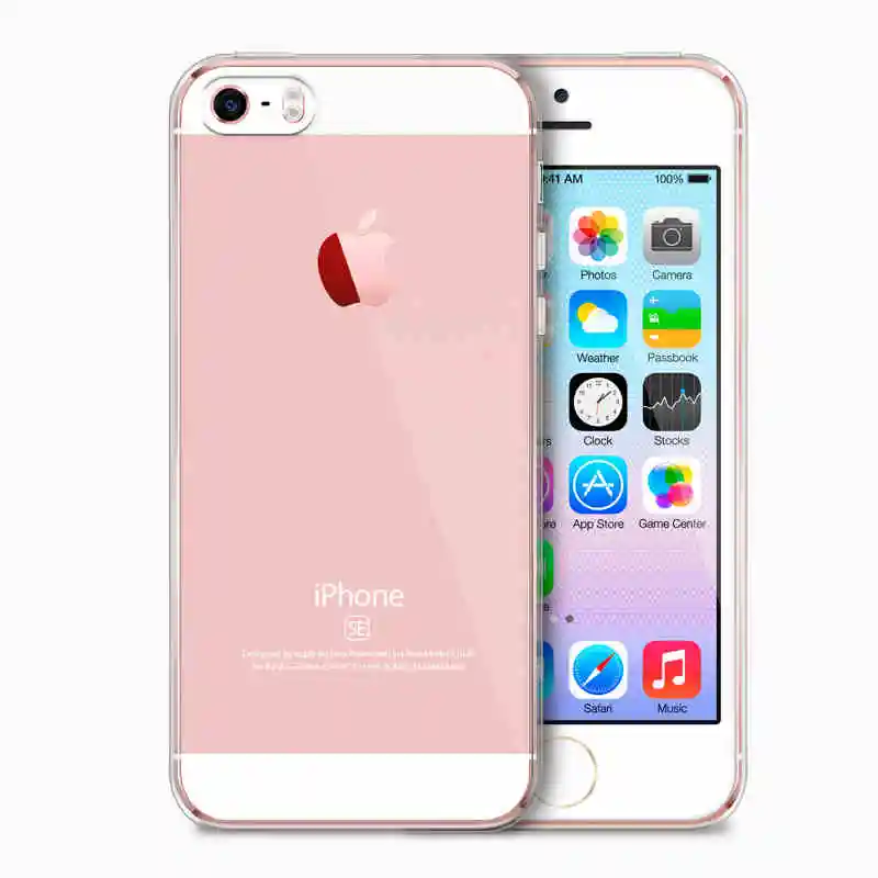 Esamday Ultra Thin Soft TPU Original Transparent Case For 7 8 6 6s Plus 7Plus 8Plus X XS MAX XR SE 5S 5 Phone |