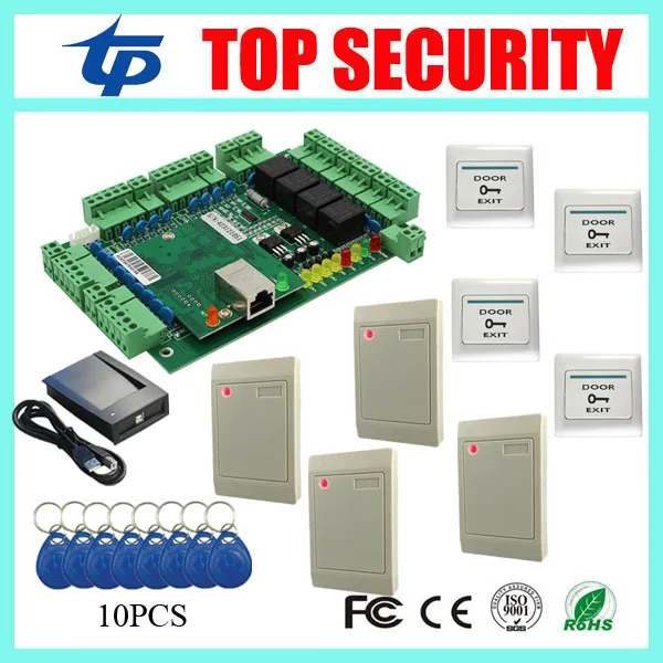 Full security remote control door access control system