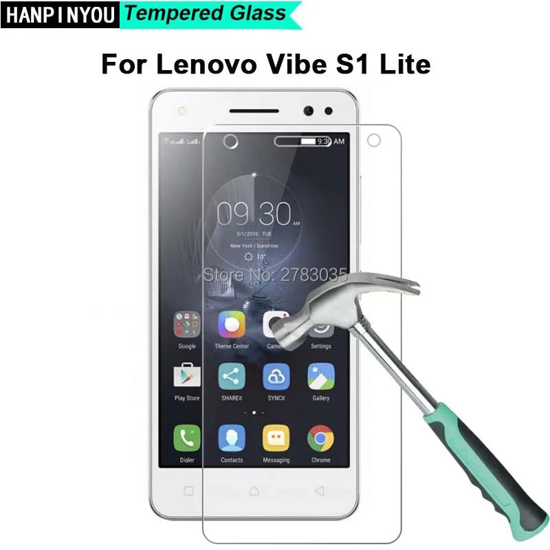 Ультратонкое закаленное стекло 0 26 мм 2.5D для Lenovo Vibe S1 Lite s1lite 5 0&quot | Мобильные