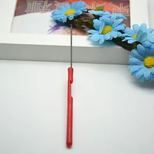 Специальный крючок иглы для ухода за волосами получения сварочный агрегат с проволочным для ухода за волосами пирсинг, крючок иглы двойного назначения для ухода за волосами вставки сверла алмазные-золото