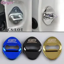 Ceyes Car Styling Acessórios Caso Para Honda Accord JDM Mugen Poder Para Toyota Hrv Jazz Emblemas Auto Cobertura Da Fechadura Da Porta carro-Styling