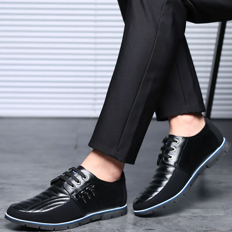 Качественная повседневная обувь; Мужская модная мужская обувь; дизайнерская повседневная обувь в деловом стиле; обувь на плоской подошве и шнуровке; модная обувь; большие размеры; F60