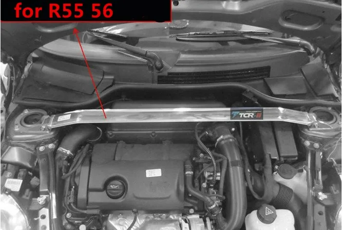 Балансирующий полюс модификация тела части кабины усиление анти-ролл бар для BMW MINI R55 R56 перед верхней бар