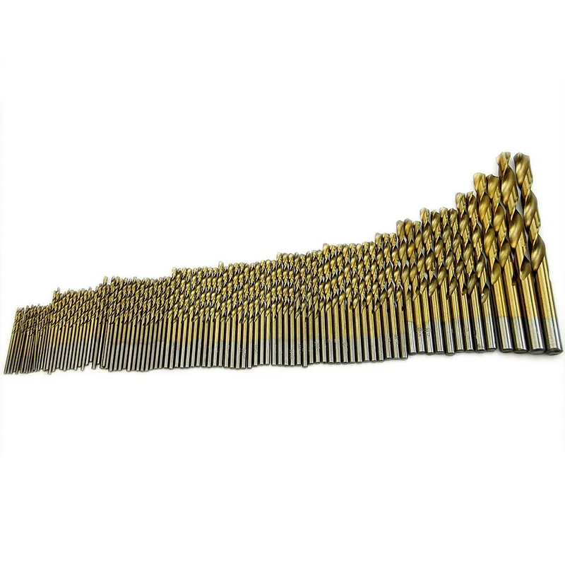 3mm - 10mm Titanium Coated Manual Twist Drill Set HSS High Speed Steel Drill Bit Set Tool for Metal Woodworking Brocas 3mm - 10mm Titanium Coated Manual Twist Drill Set HSS High Speed Steel Drill Bit Set Tool for Metal Woodworking Brocas