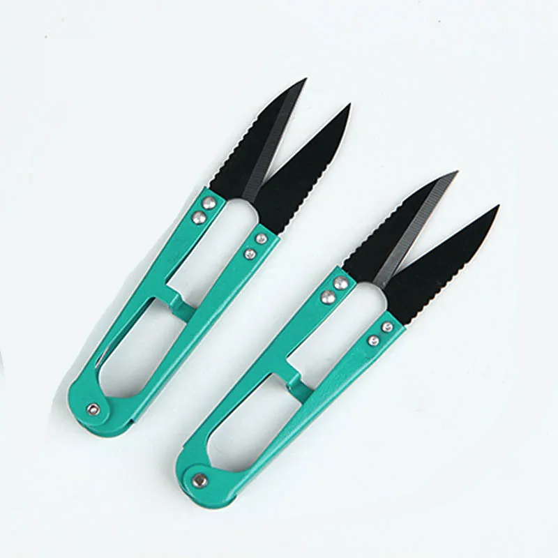 (2pcs/ lot) U Shape Scissors Clipper Trimming Scissors Nipper Sewing