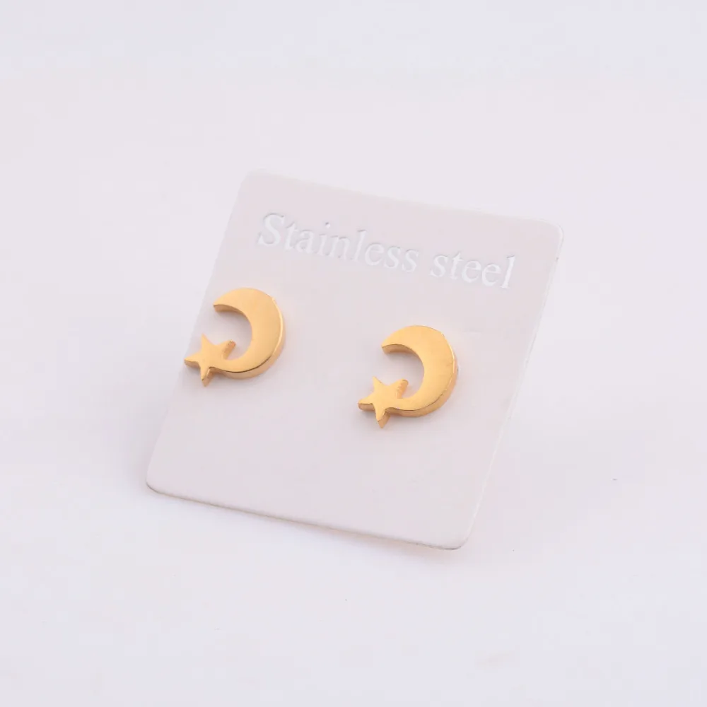 waterproof gold stud earrings