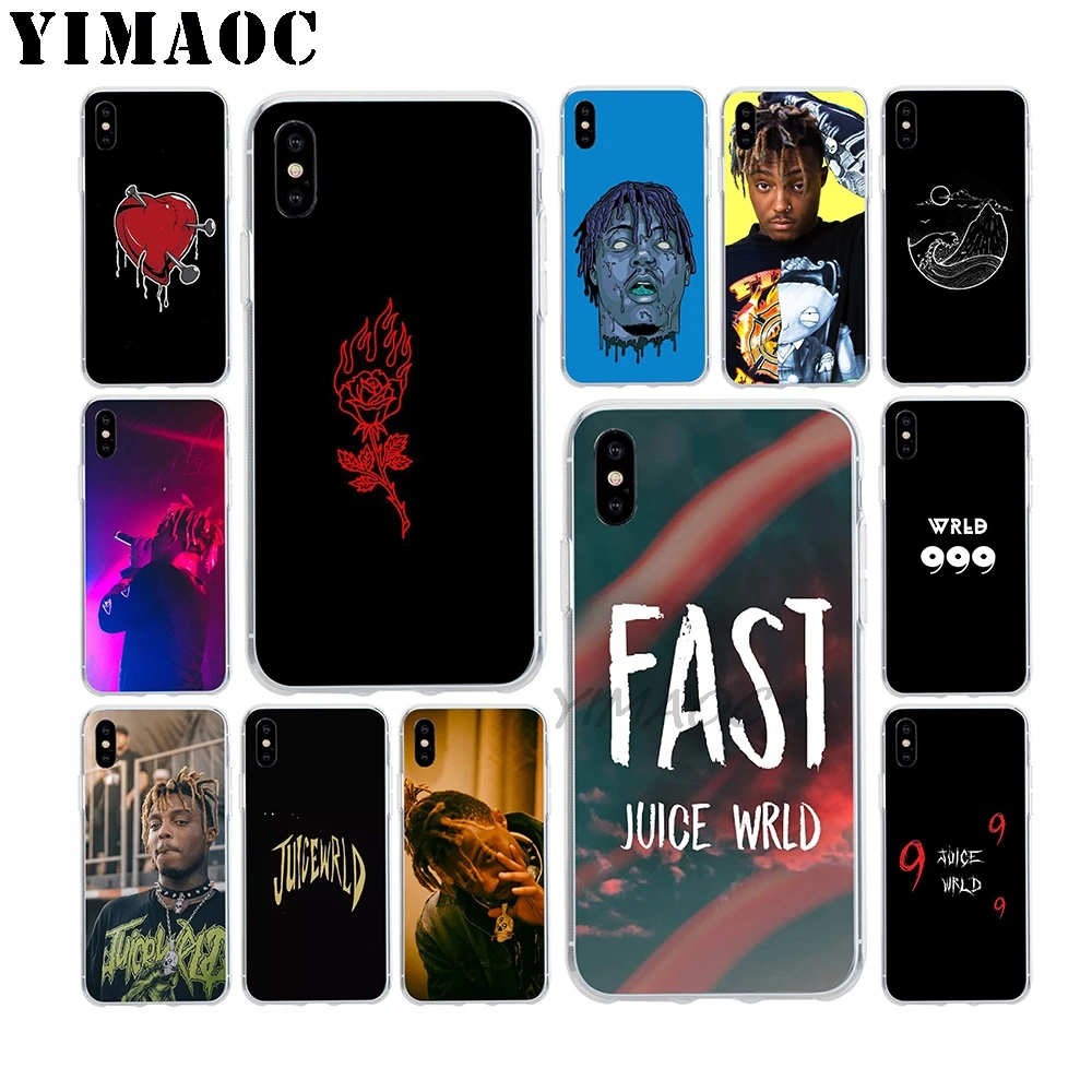 

YIMAOC Juice WRLD New Album Soft Silicone Case for Apple Iphone 11 Pro Xr Xs Max X 10 8 Plus 7 6S 6 Plus SE 5S 5 7Plus 8Plus