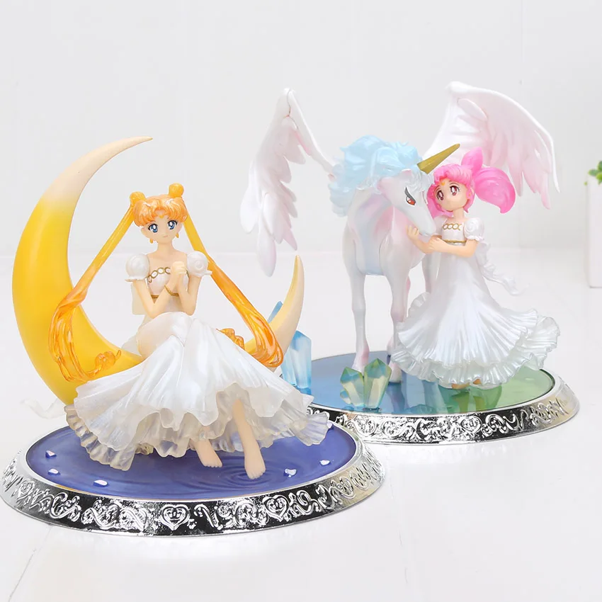 

17cm Sailor Moon Figuarts Zero Tsukino Usagi Princess Serenity Small Lady Serenity PVC Figure Collectible Model Toy