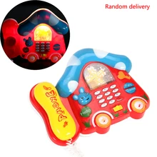 1 шт. случайный цвет для детей, детские мини-цветные красочные электрические музыкальные звуковые игрушки, подарок