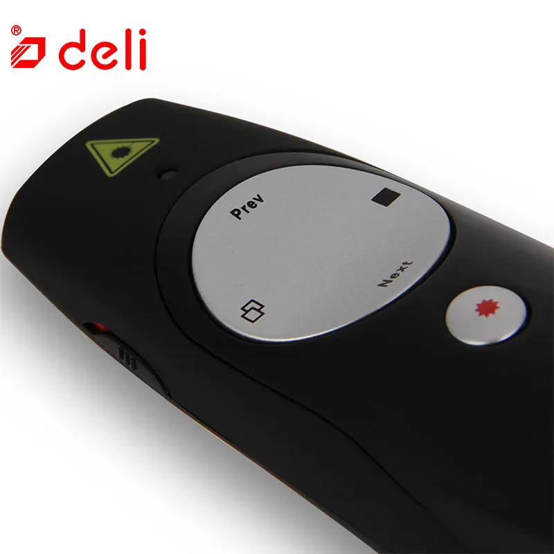Deli red light лазерная указка RF2.4GHz беспроводная профессиональная ручка для
