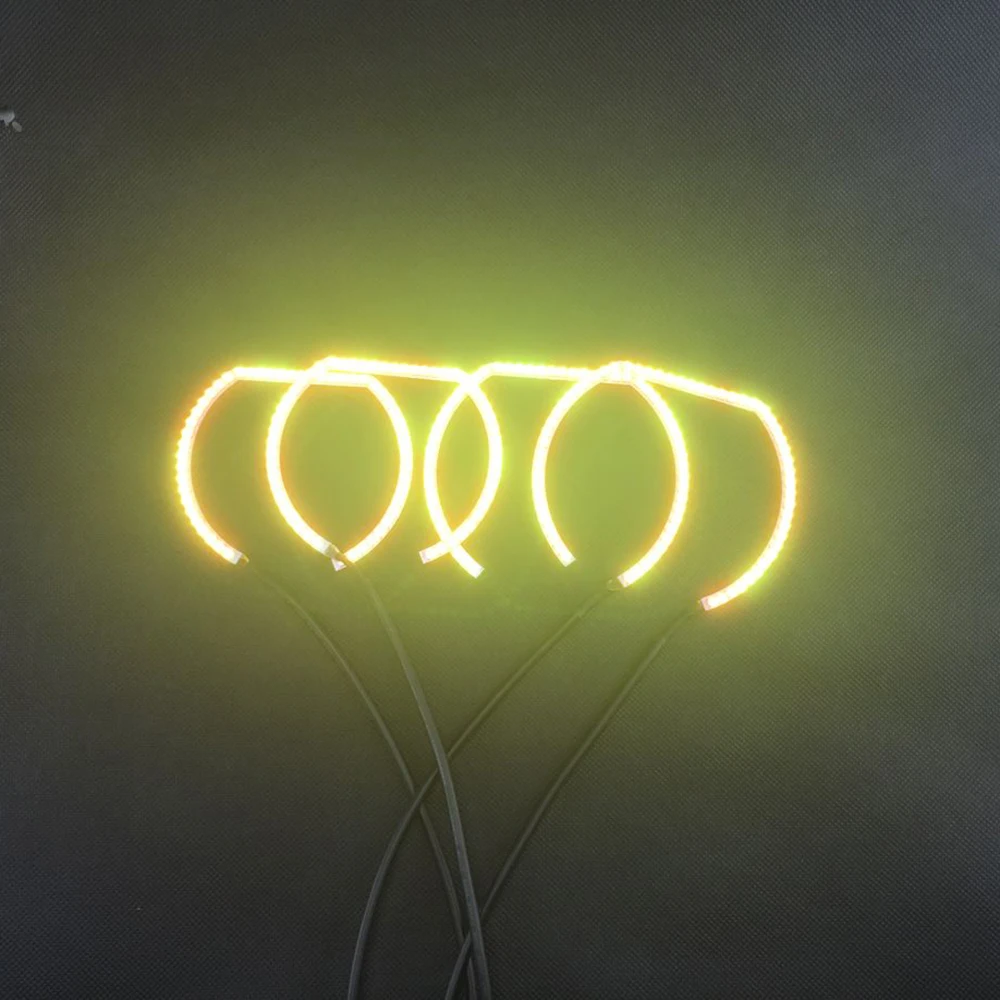 Подкова 5050 RGB led SMD ангельские глазки Halo кольца огни для BMW F30 E90 E92 M3 M4 фары|light for