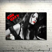 Sin City 2 Dame to Kill для Кино Искусство Шелковый плакат печать 13x20 24x36 дюймов Eva зеленые картины для декора стен 009