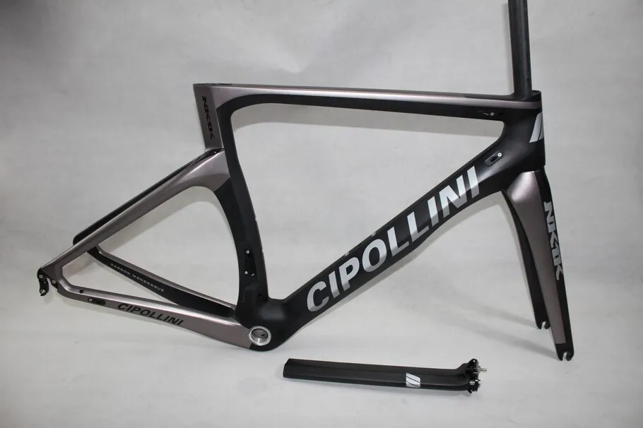 

Brand New NK1K 700C Road bicycle T1100 1K full carbon disc bike carbon frame lightest fork+seatpost+clamp+headsets Free shipp
