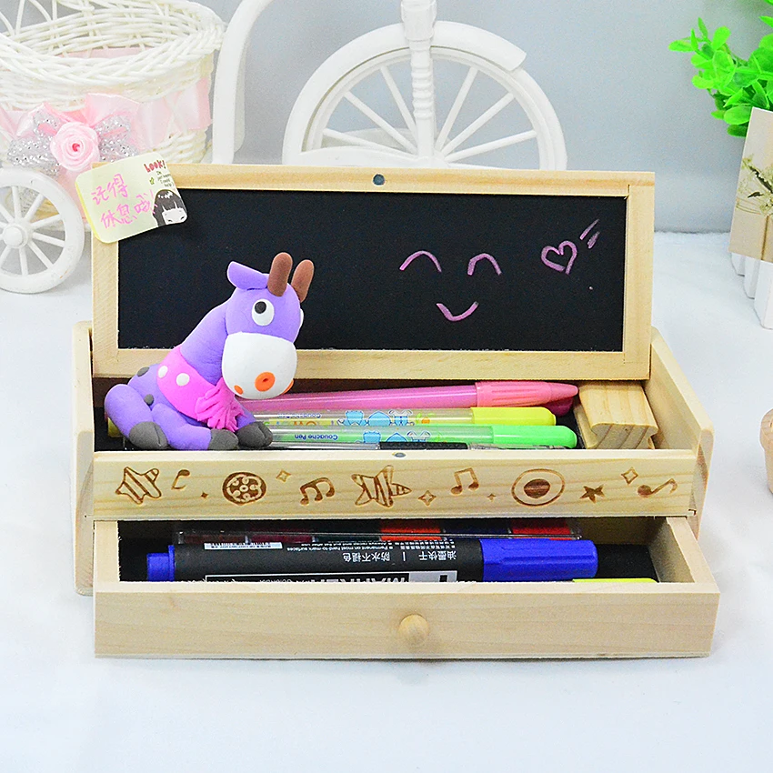 Free Shipping Korea Stationery Lovely Pencil Box Multifunctional Wooden Diy Drawer Stationery Box Multifunctional Pencil Case Box Shipping Stationery Boxbox Box Aliexpress