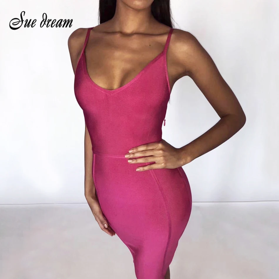 

2019 new sleeveless rose red yellow bandage summer dress ladies pasta sleeveless rose tight back club sexy party dress wholesale