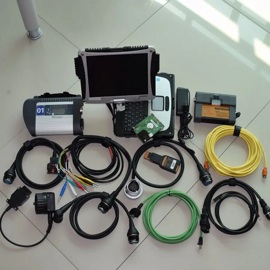 Номинальное программное обеспечение для подключения к wifi mb star c4 с ноутбуком + sd 2018
