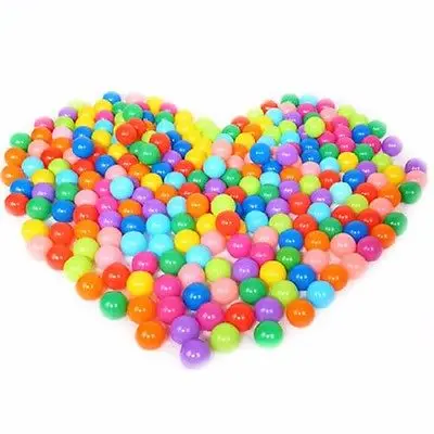 100 шт Безопасный детский маленький мяч игрушка для купания смешной Красочный мягкий пластиковый мяч для снятия напряжения