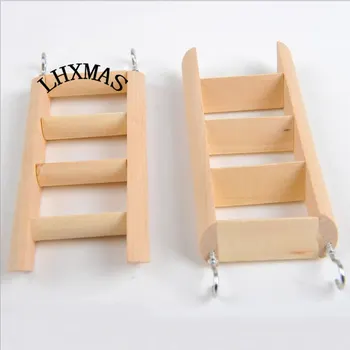 

2017 Wooden Hamster Toys Slide ladder Stairs Small Animal Toys High Quality Cage Accessories D529