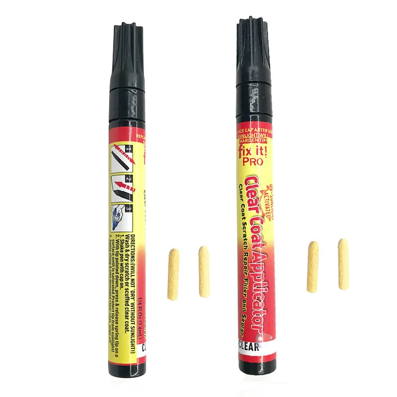 

1PCS/ 2PCS 2018 Car-styling New Portable Fix It Pro Clear Car Scratch Repair Remover Pen Auto Paint pen