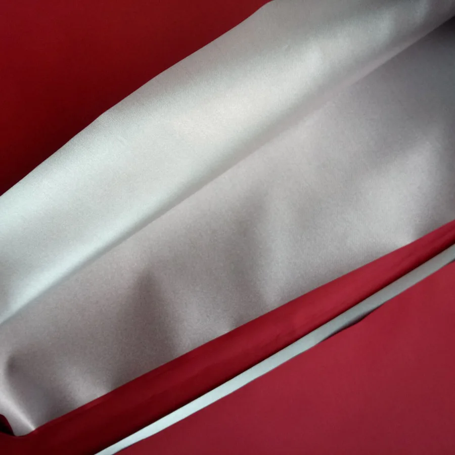Водостойкая однотонная ткань с серебряным покрытием 210D Оксфорд полиэстер 50 см* 150 см - Цвет: marroon