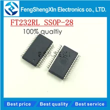 5pcs/lot New FT232RL FT232 FTDI USB FS SERIAL UART SSOP28 serial chips imported original