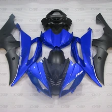YZF R6 2008- Обтекатели для Yamaha YZFR6 08 09 Пластик Обтекатели для Yamaha YZFR6 13 12 значения цвет: черный, синий тела Наборы