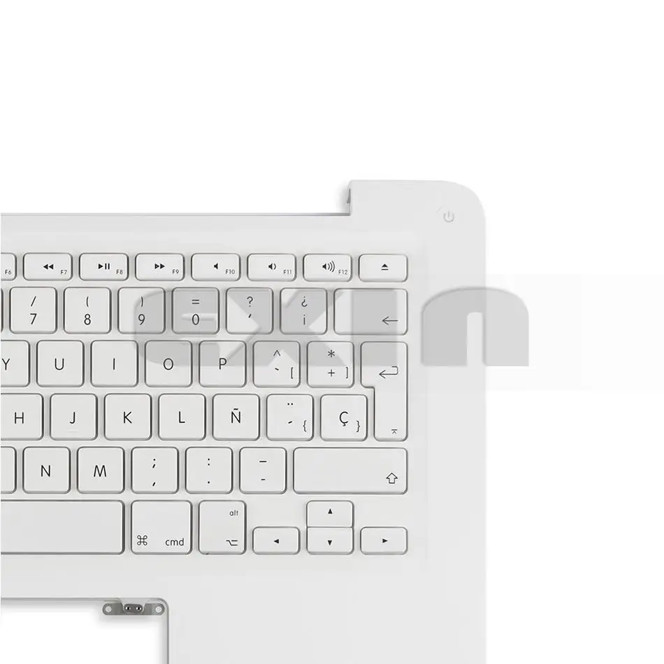 Новинка для MacBook 13 &quotБелый Unibody A1342 испанская клавиатура с верхним корпусом MC207 MC516