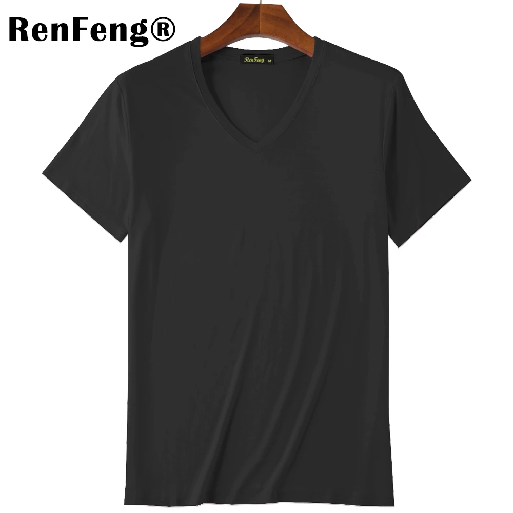 2018 Summer Brand Men's Short-sleeved Cotton skinny T-shirt Shirt Solid Casual O-Neck Male Tops & Tees Plus Size Under Shirt (1)