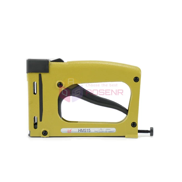 

New Manual Woodworking Patch Nail Staple Gun HM515 Fixed Picture Photo Backplane Frame Tool Finishing Nailer Stapler Tacker