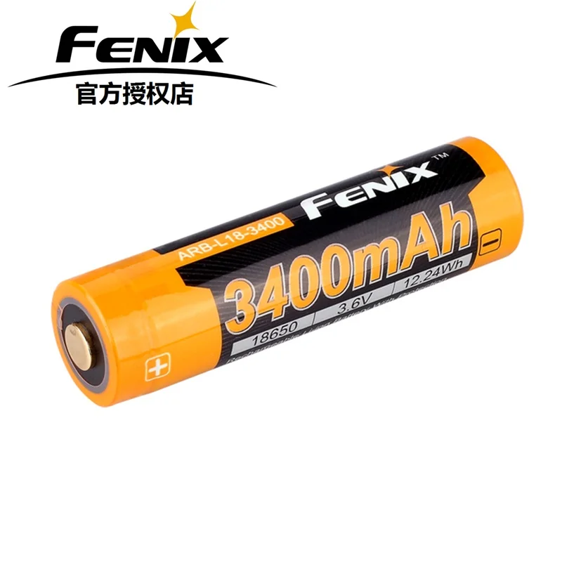 Original Fenix ARB-L18-3400 Portable Lighting Accessory Li-ion 18650 Rechargeable Battery with 3400 mAh цена Original Fenix ARB-L18-3400 Portable Lighting Accessory Li-ion 18650 Rechargeable Battery with 3400 mAh цены онлайн