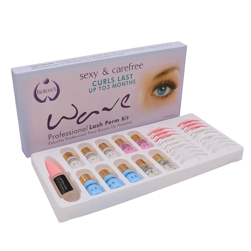 

Professional Perm Lotion Super Ware Lash Perming Curler Rod Glue Kit Wared Liquid Permanent Make up Tools Last up to 3 Months