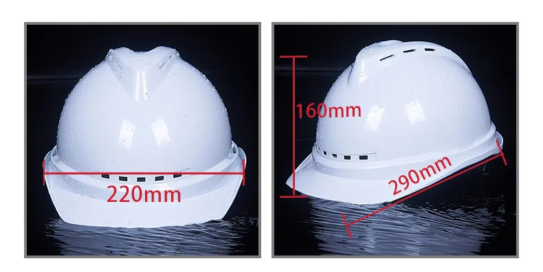 Защитный шлем ABS конструкция защитные шлемы Дышащие анти-разбивая Рабочая крышка Рабочая Инженерная ударопрочность твердая шляпа