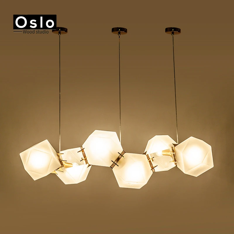 Oslo wood Post Современная подвеска в виде совы из матового стекла светодиодный