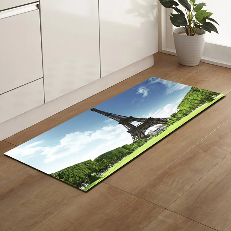 Нескользящий абсорбирующий коврик для ванной с изображением кофейного неба, коврик для гостиной, спальни, напольный ковер, Tapete Infantil - Цвет: As Picture