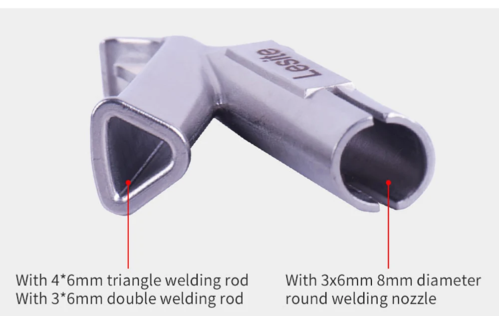 Треугольник высокоскоростное сварочное сопло наконечник для Triac S тепловой пистолет Горячего Воздуха Пластиковый сварочный пистолет LESITE