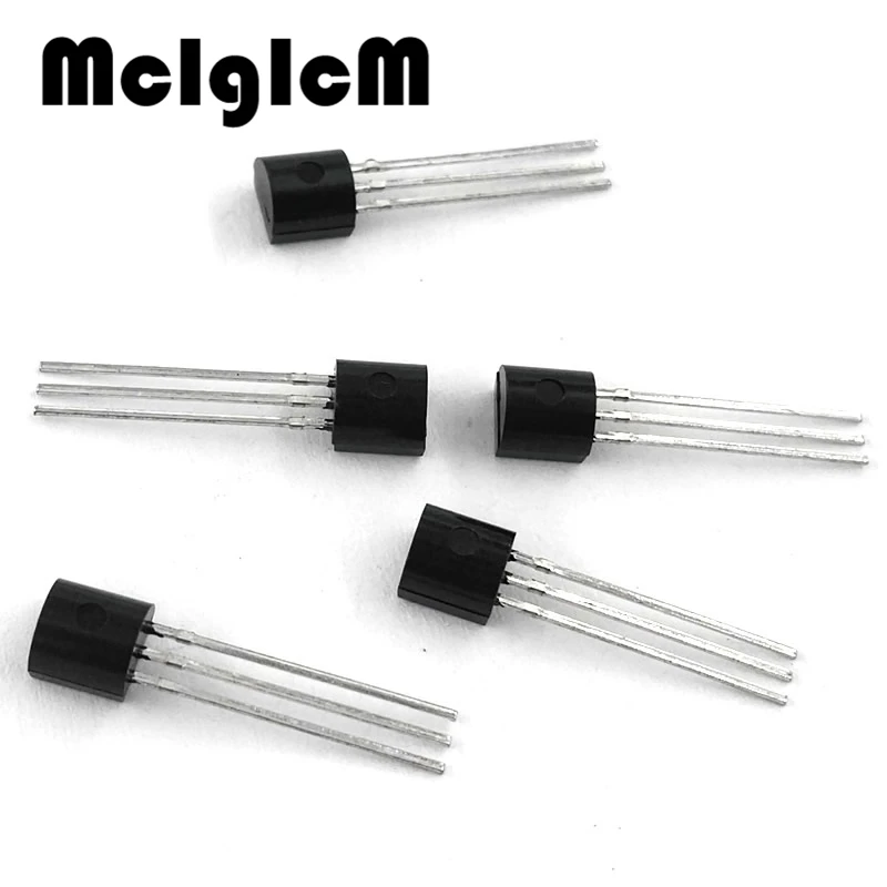 

MCIGICM 100pcs TL431 TL431A Adjustable Precision Shunt Regulators TO-92