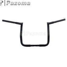 Матовая Черная Вешалка для мотоцикла Ape на заказ палка для рули для Harley Touring Кафе Racer Cruiser Chopper