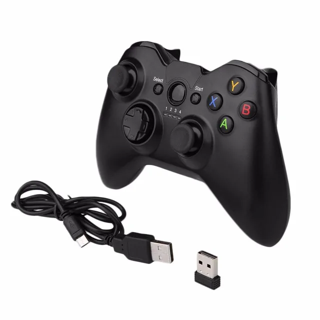 Cewaal 2.4Ghz Wireless Receiver Android TV PC Game Joystick Joypad