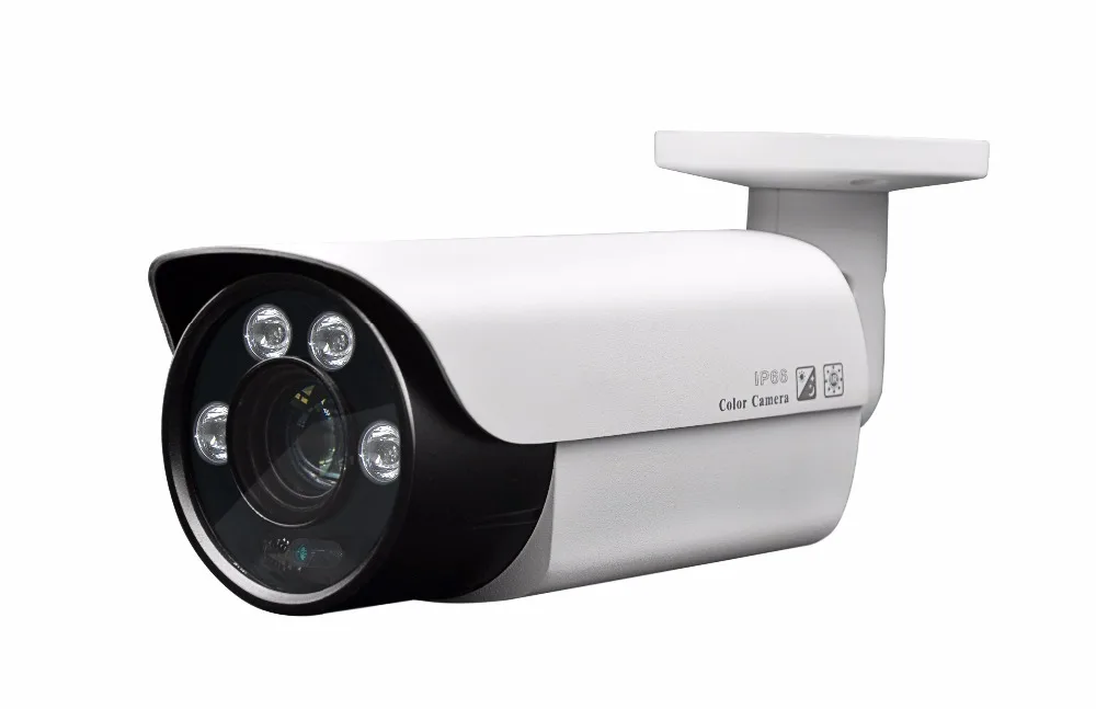5MP 80m long IR vision outdoor IP bullet cameras 5 50mm 10X auto zoom focus 5MP cctv cameras POE
