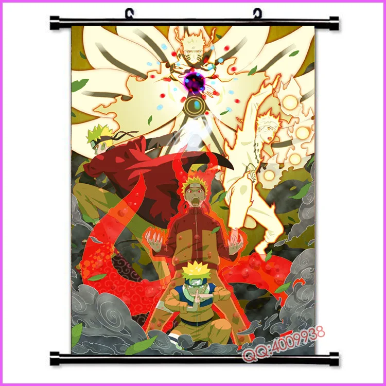 Naruto Uzumaki Assassins цветная фантазия мотивационное абстрактное искусство Laminas Decorativas
