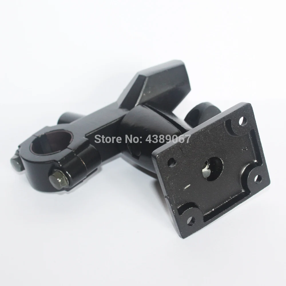 

Aluminum Alloy Bicycle Handlebar Motorcycle Rail Bar Mount with Standard AMPS Hole Pattern for Garmin TomTom GPS Navigator etc