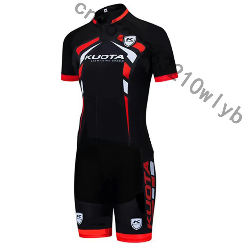 2 pro team KUOTA Триатлон велосипедный костюм цельный короткий рукав летний Боди Одежда для велосипеда MTB Ropa Ciclismo speedsuit - Цвет: 2