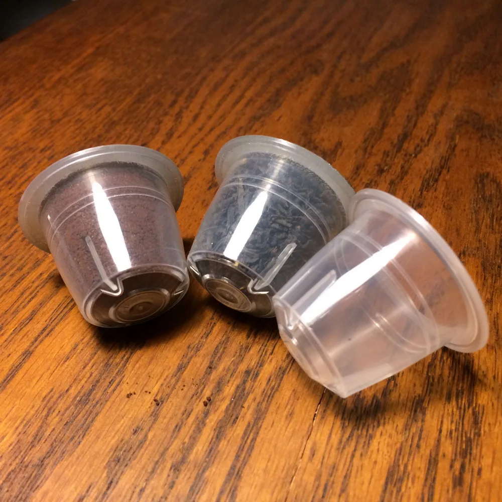 Refillable Capsules Pod, Reusable capsules Pod, For Nespresso, 50 pcs,1 pc =3 pod. on Aliexpress