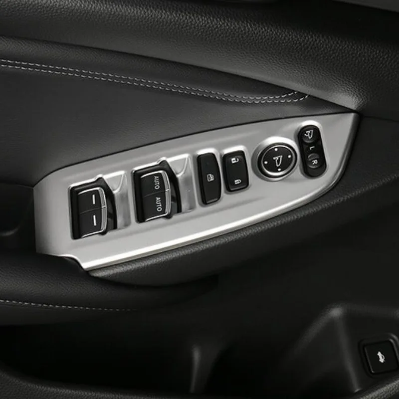 Tonlinker интерьер окна консоль панель чехол наклейка для HONDA ACCORD-19 Автомобиль Стайлинг 4 шт. ABS хромированная крышка стикер