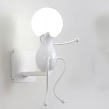 

Vintage Industrial Robot Wall Lights Sconce Lamp Light Fittings For Kid's room