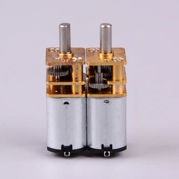 

HUXUAN 1pc New N20 30/500RPM DC 3/6V Small Geared Motors Durable Micro Deceleration Gear Reducer Motor 36mm Length Wholesale