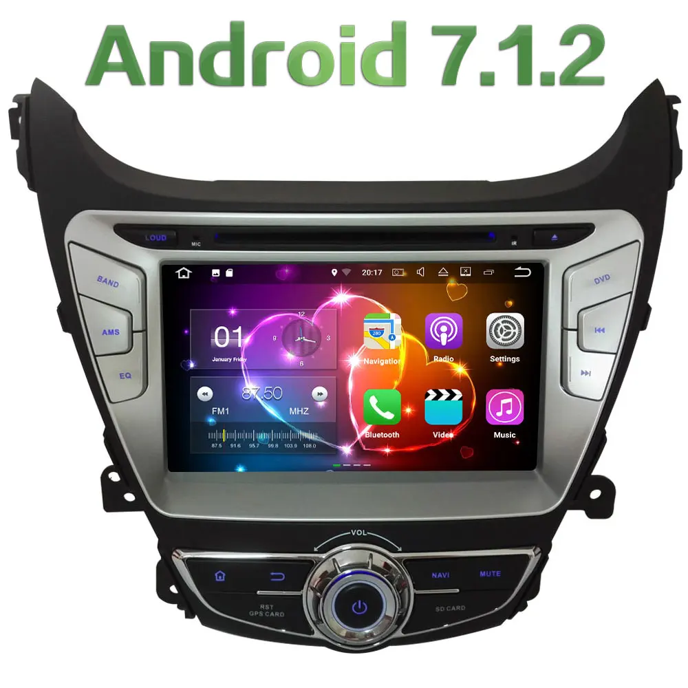 Android 7 1 8 HD 2GB RAM Quad Core 4G DAB WiFi Multimedia Car DVD Player