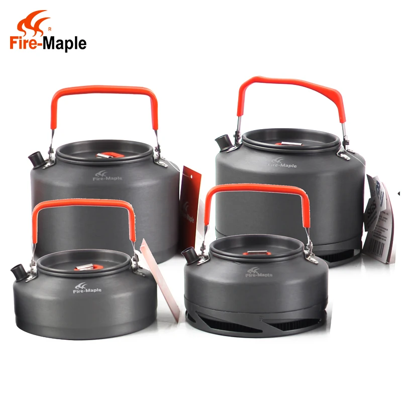 

Fire Maple Cookware Water Kettle Aluminum Portable Coffee Pot Water Kettle Teapot with Mesh Bag For Travel Camping