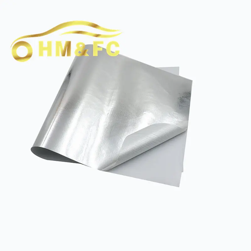 HMFC 60cmx 30cm Aluminum Reinforced Tape Adhesive Backed Heat Shield
